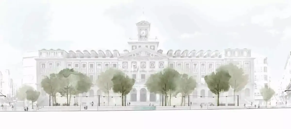 Imagen sobre tercer premio en concurso nacional plaza de armas